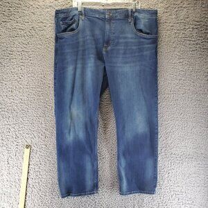 The Foundry Jeans Mens 44x30 Blue Advance Flex 360 Stretch Straight Denim